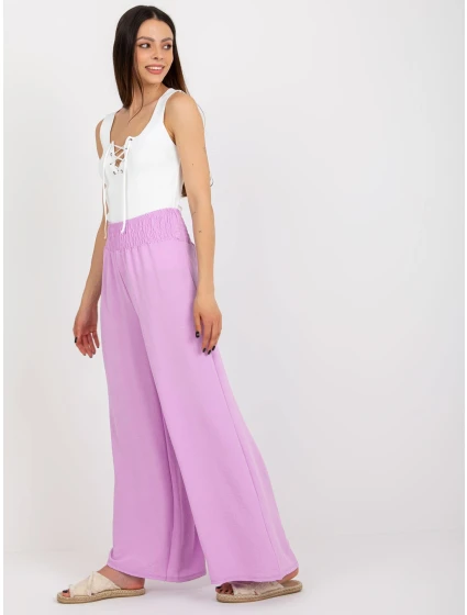 Kalhoty DHJ SP 8390.70 světle fialové Kalhoty DHJ SP 8390.70 světle fialové