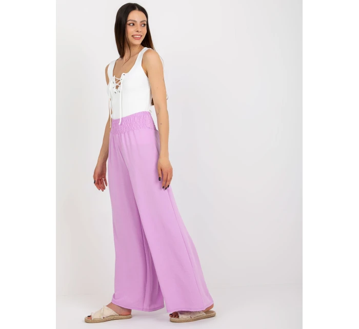 Kalhoty DHJ SP 8390.70 světle fialové Kalhoty DHJ SP 8390.70 světle fialové