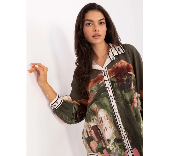 Koszula IT KS model 21393087 khaki - FPrice