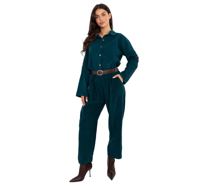 Spodnie IT SP model 21749844 morski - FPrice Spodnie IT SP model 21749844 morski - FPrice