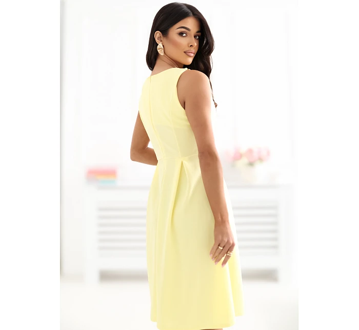 Šaty MI SK A5433.96 světle žluté