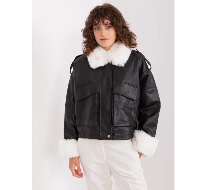 NM KR DA 0831 bunda.99P černá a bílá