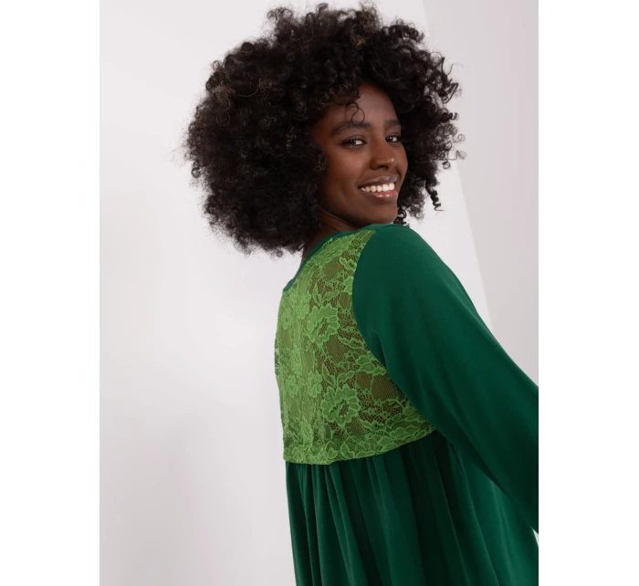 Šaty RV SK 7321.70 tmavě zelená