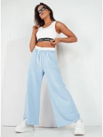 Dámské široké kalhoty VERES modré FashionStreet UY1958