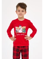 Cornette Dětské chlapecké pyžamo 593/171 Winter 86-128 Cornette Dětské chlapecké pyžamo 593/171 Winter 86-128