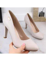 W model 19145948 světle šedé lodičky - SERGIO LEONE