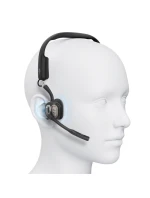 Shokz OpenMeet mic-ANC USB-C bezdrátová sluchátka s kostmi + adaptér USB-A černá