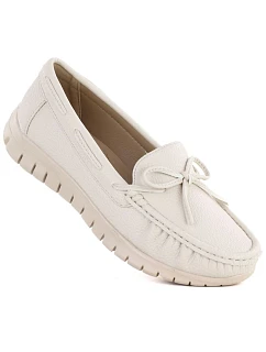 Dámské krémové polobotky Sergio model 22078949 - LEONE