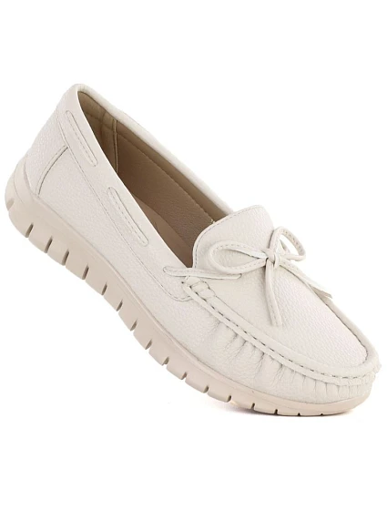 Dámské krémové polobotky Sergio model 22078949 - LEONE