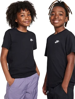 Dětské tričko Nike Sportswear černé FZ5177 010