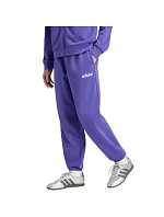 Dámské kalhoty adidas Essentials Linear French Terry Cuffed, fialové, KF8363 Dámské kalhoty adidas Essentials Linear French Terry Cuffed, fialové, KF8363