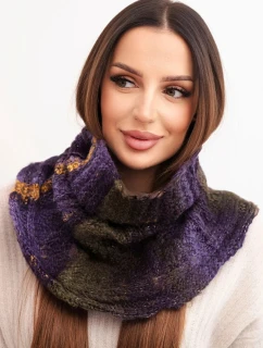Komin dámský vlněný šátek zimní khaki model 21860890 - K-Fashion