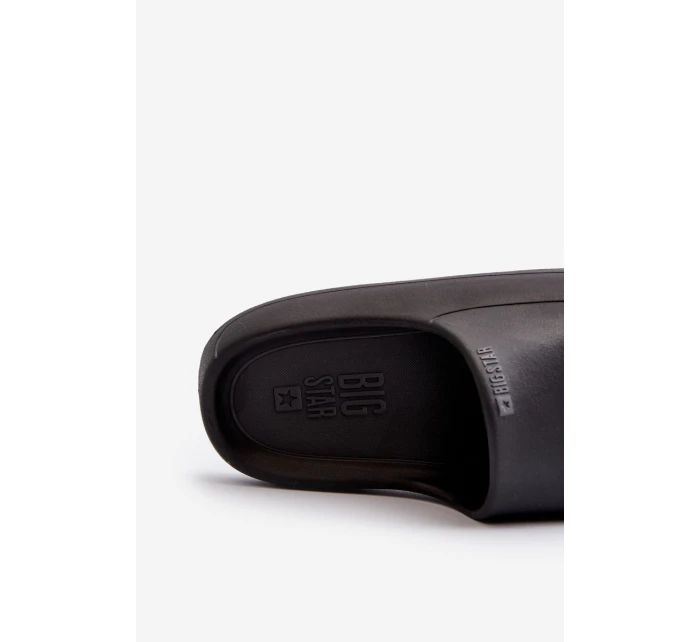 Lehké Dámské Žabky Big Star NN274A042 Černé Lehké Dámské Žabky Big Star NN274A042 Černé