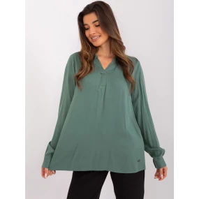 Halenka D73792M11081A khaki barva