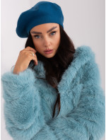 Dámský baret 231305.91P námořní modř - Wool Fashion
