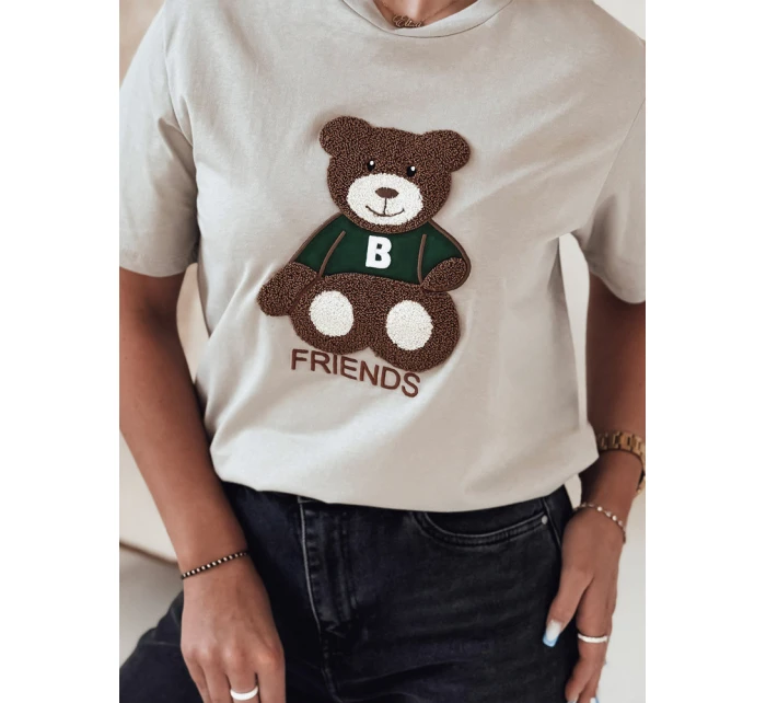 BAREN dámské tričko pistáciová Dstreet RY2566