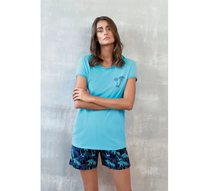Dámské pyžamo model 18963426 turquise - Italian Fashion