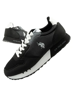 U.S. Polo Assn sportovní boty tenisky pánské módní pohodlné černé