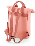 BG Mini batoh s dvojitým 52. blush pink model 22480712 - BagBase BG Mini batoh s dvojitým 52. blush pink model 22480712 - BagBase