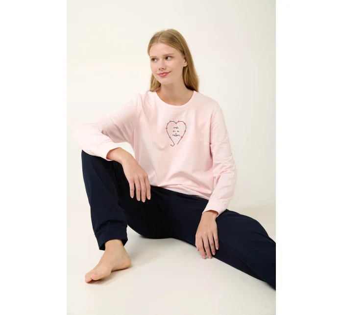 Vamp - Dámské hřejivé pyžamo 21940 - Vamp