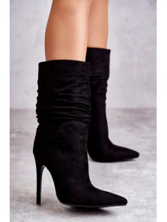 Dámské kozačky kozačky Černé model 21597019 - Boto