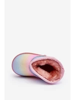 Dětské zateplené boty Multikolor model 21636486 - Boto Dětské zateplené boty Multikolor model 21636486 - Boto