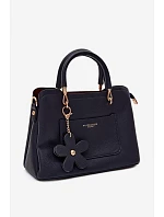 Kabelka z umělé kůže přívěsek modrá model 22220979 - Flora&Co