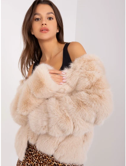 Kurtka AT KR model 18969929 beżowy - FPrice Kurtka AT KR model 18969929 beżowy - FPrice