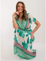 Sukienka DHJ SK  zielony model 20095080 - FPrice