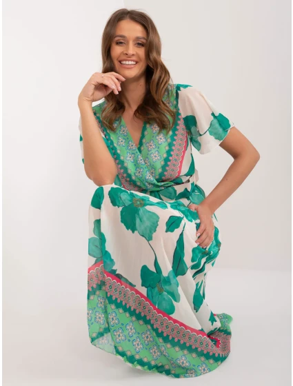 Sukienka DHJ SK  zielony model 20095080 - FPrice