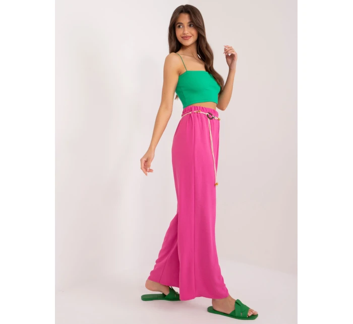 Spodnie DHJ SP model 19760156 fuksjowy - FPrice Spodnie DHJ SP model 19760156 fuksjowy - FPrice