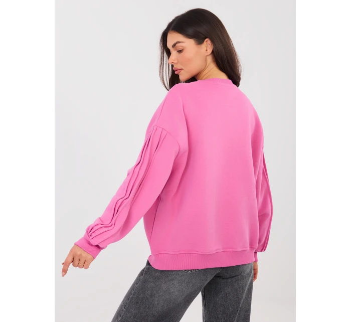 Mikina NS BL NS2548.05 tmavě růžová