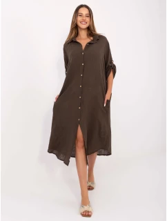 TW SK BI šaty 24135.81 tmavě hnědé