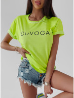Dámské tričko neonově  model 18497204 - Ola Voga