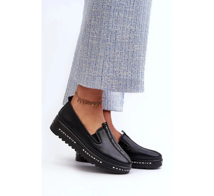 Polobotky model 21099111 černobílé Step in style - SWEET SHOES