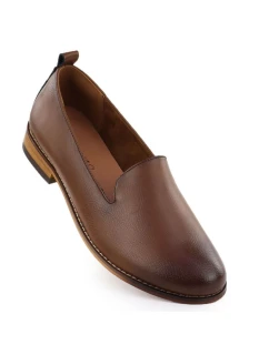 Dámské polobotky lords brown Potocki 19337