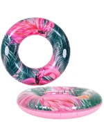 TROPICKÝ PLAVECKÝ KRUH 115CM 37598 RŮŽOVÝ TROPICKÝ PLAVECKÝ KRUH 115CM 37598 RŮŽOVÝ