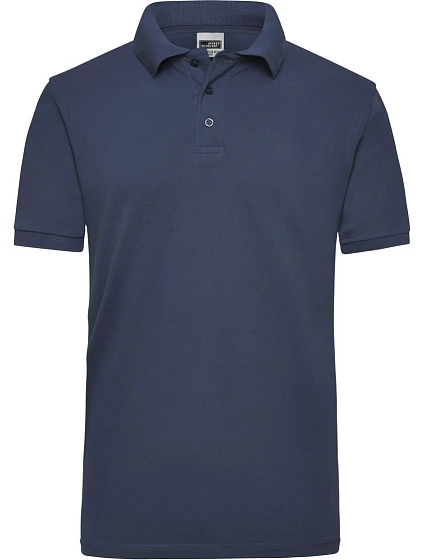 JN 801 Pánské pracovní piqué polo z těžké bavlny model 22490558 navy - Daiber