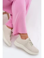 Dámské Sportovní Boty Béžové model 22031712 - EVENTO
