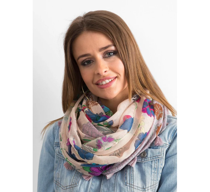 Chustka AT CH model 21307958 jasny różowy - FPrice