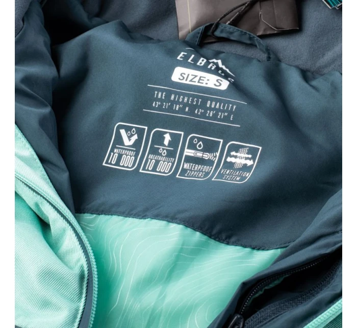 Dámská bunda Estella W 92800371922 zelená - Elbrus