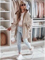 Dámská přechodná bunda parka GLAMOON béžová FashionStreet TY4811 Dámská přechodná bunda parka GLAMOON béžová FashionStreet TY4811