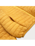 Tenká žlutá dámská prošívaná bunda model 16147261 - 6&8 Fashion
