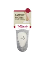 nízké dámské ponožky BAMBUS SOCKS  šedá model 19561664 - Bellinda