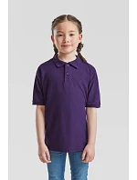 Fruit of the Loom Kids 65/35 Polo Dětské piqué polo 16.3417 deep navy Fruit of the Loom Kids 65/35 Polo Dětské piqué polo 16.3417 deep navy