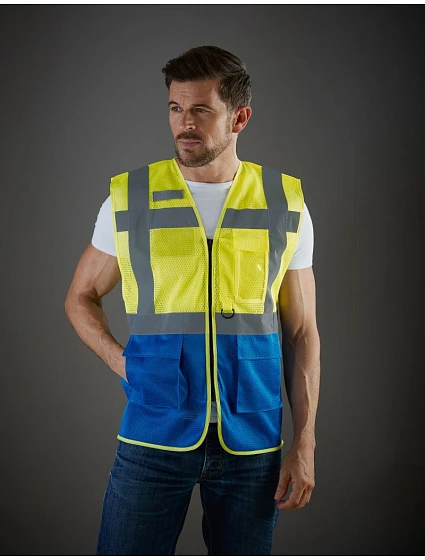 HVW HiVis síťovaná bezpečnostní vesta 79.W hi vis model 22502539 - Yoko HVW HiVis síťovaná bezpečnostní vesta 79.W hi vis model 22502539 - Yoko