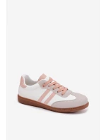 Dámské nízké tenisky Bílá-Růžová Loredis