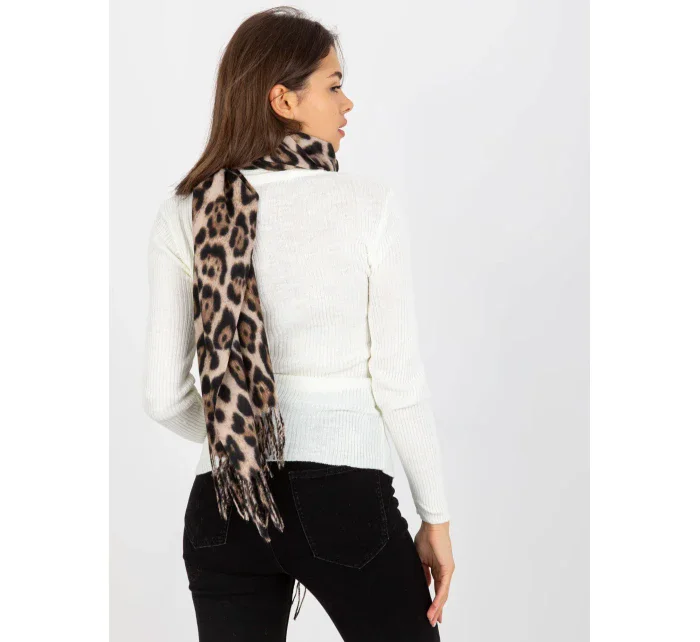 Šála AT SZ 1 892.39P černá a béžová Šála AT SZ 1 892.39P černá a béžová