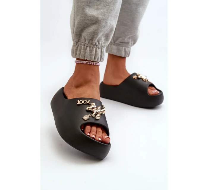 Pantofle model 198424 Step in style Pantofle model 198424 Step in style