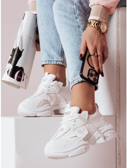 Dámské tenisky na platformě VISTARUN white FashionStreet ZY0652